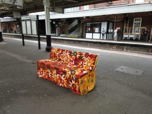 Bench Bombing at Nuneaton Station