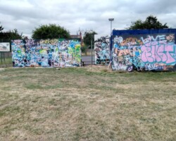 End of the day....filled wall!